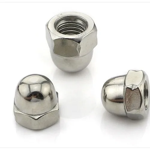 DIN1587 Dom nut Stainless steel M6 M8 M10 M12 M16 M20 Hexagon domed cap nuts