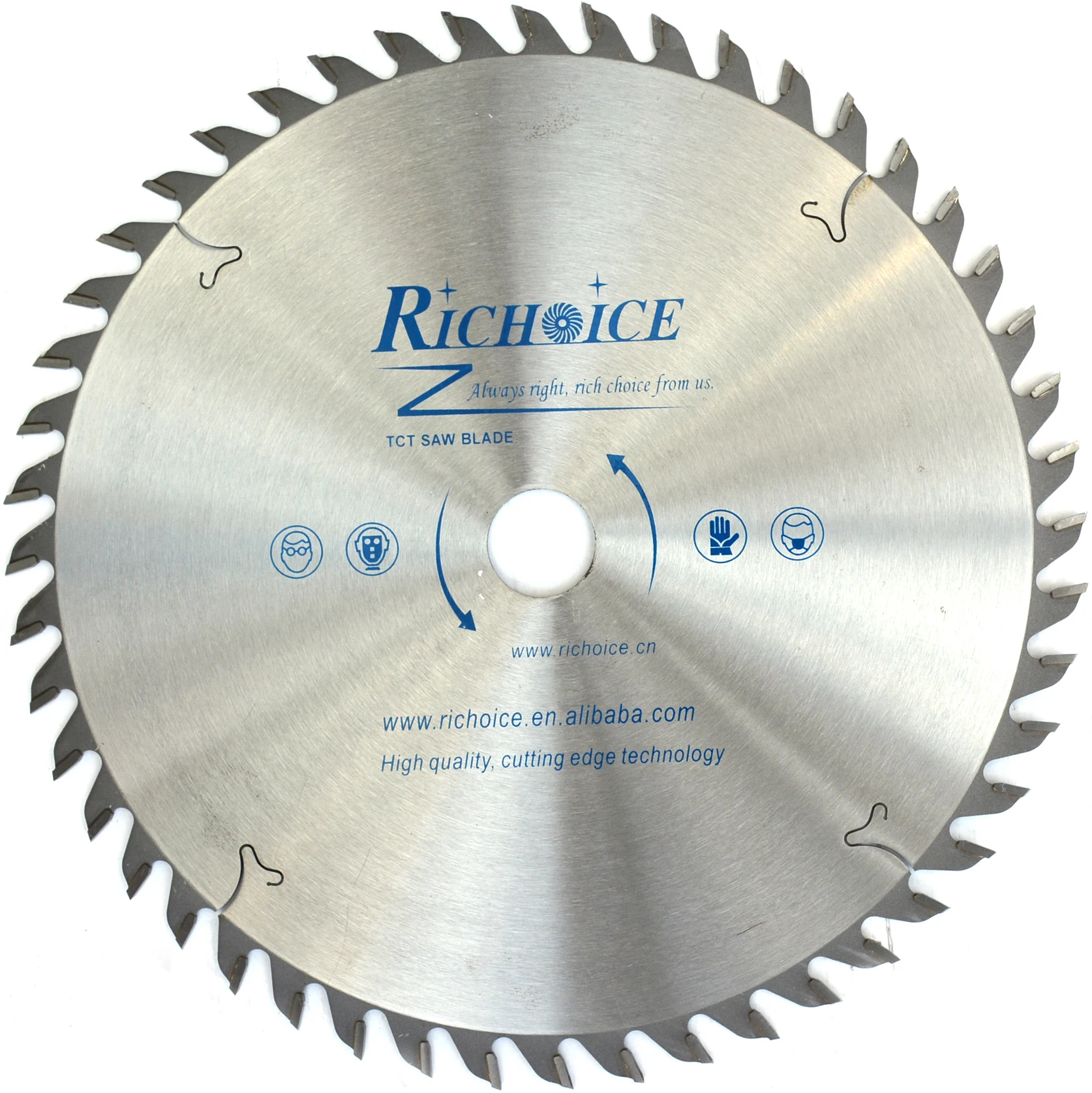 Richoice high quality  255mm  TCT Circular Saw Blade Carbide tipped blades for cutting Hard & Soft Wood
