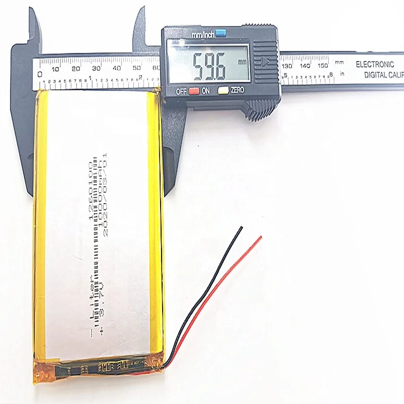 Good Quality 3.7V, 10000mAH, 1260100 Polymer lithium-ion / Li-ion battery for TOYS, POWER BANK, GPS,