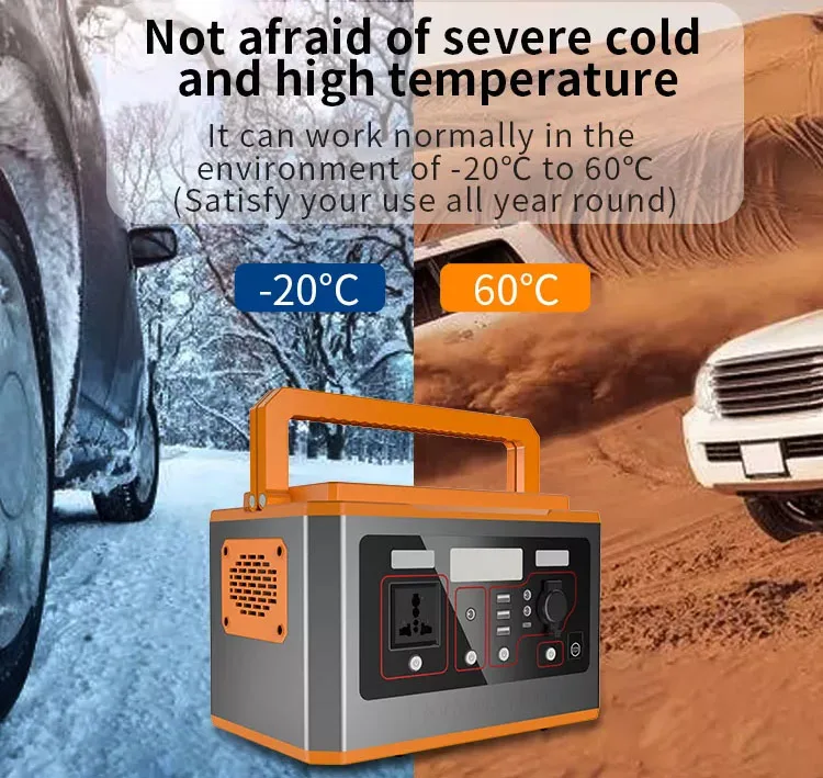 Portable Power Station 500w 1000w 2000w 220v 230v outdoor lifepo4 Power Station 500w