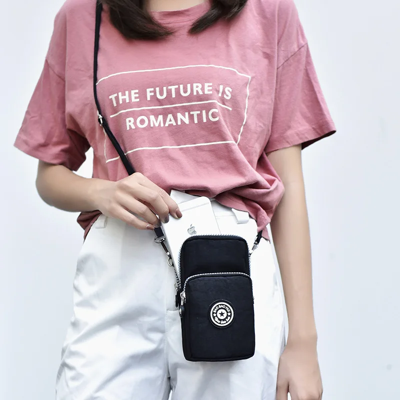 Wholesale High Quality Women Mobile Phone Crossbody Bag Multi-function  Mini Fashion Wallet