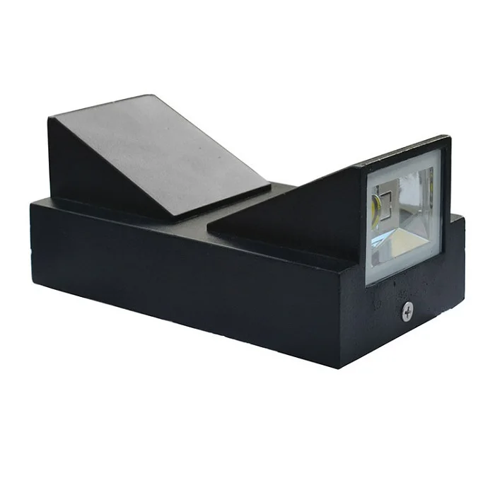 New design hot selling  high quality 3w 6w outdoor up and down led wall light square led wall lamp IP65