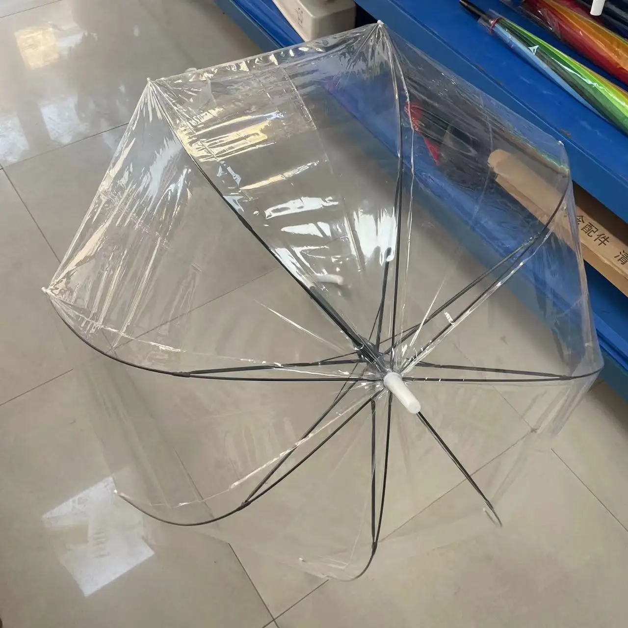 Chinese Manufacturers Wholesale 23-Inch Apollo Dome Transparent Umbrella