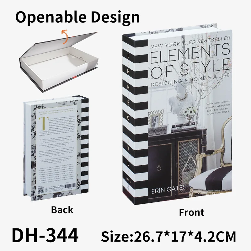 Custom Hardcover Decor Books Design Coffee Table Books Openable design decorative book For Decoration