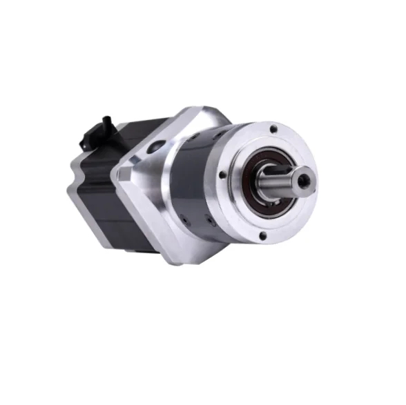 MOONS factory 6Nm nema 24 planetary gearbox stepper motor gear ratio 5 1 AM24HS2402-PG05