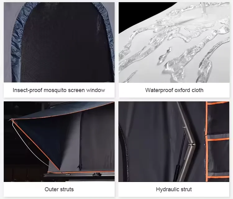 Best Selling SUV 4x4 Foldable Soft Shell Camping Waterproof car tent roof top outdoor self driving tours quick opening Rooftop