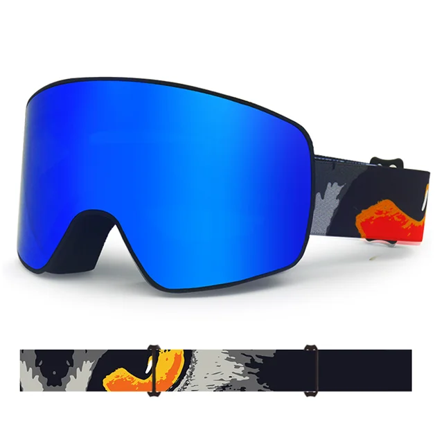 New arrival strap private label custom snowmobile skiing  Magnetic ski and snowboard product