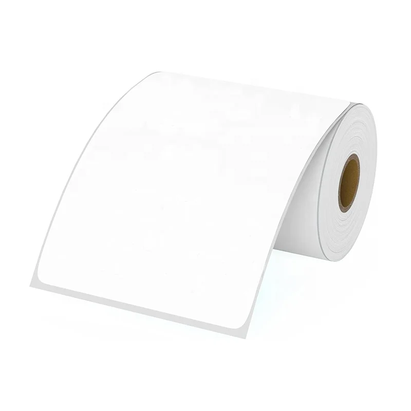 Source Factory Price 100x150mm Thermal Shipping Packaging Labels Wholesale 4x6 A6 Waterproof Blank Waybill Sticker Roll