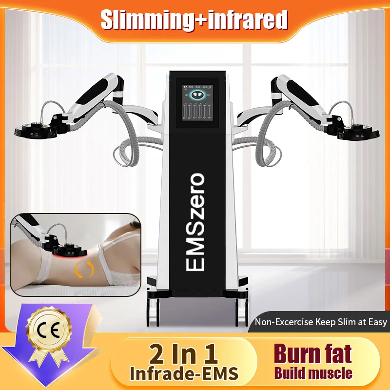 Infrared Heating Laser Engraving Cupping Body Shaping Machine Ems Muscle Lipo Fat Burner Pain Relief Machine