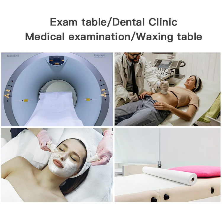Apex Economy Exam Table Paper Roll, Chiropractic Face Paper Roll, Headrest Paper White OEM Medical Materials & Accessories