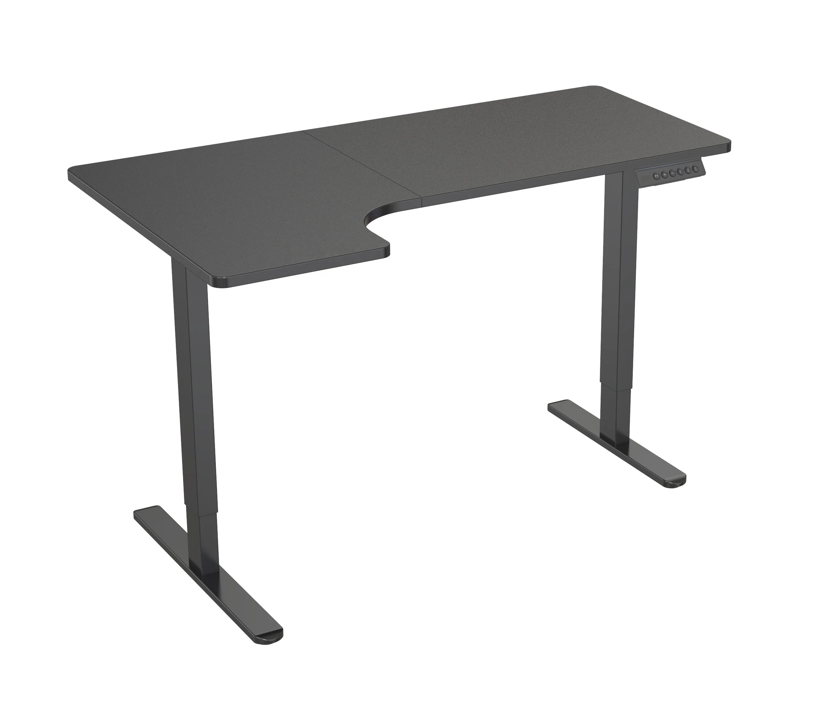 V-mounts Electric dual motors sit to stand desk for home office with Anti-collision function VM-JSD2-02-L1