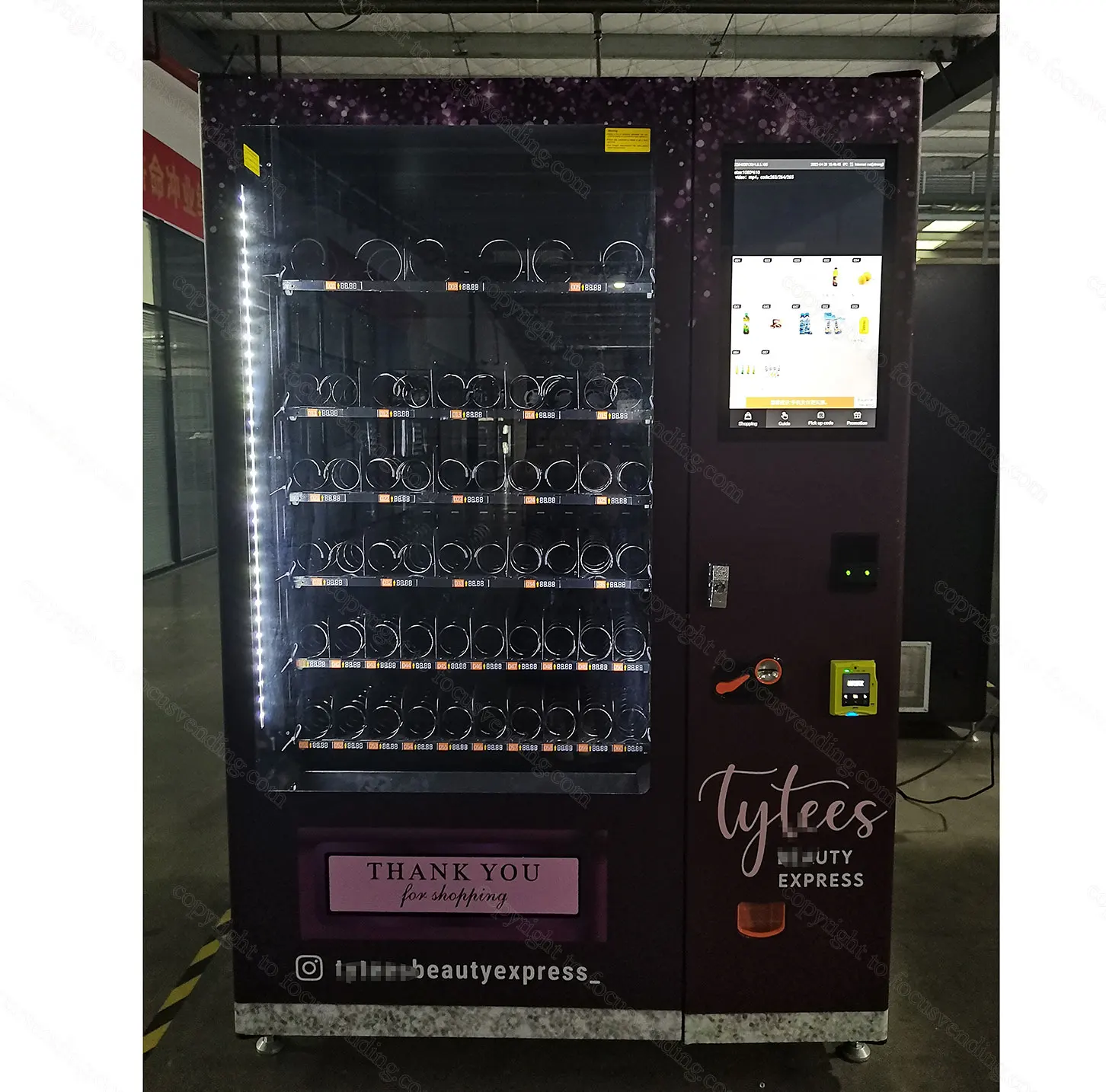 Most Popular Vending Machine for Stationery Put in School Accept Cash