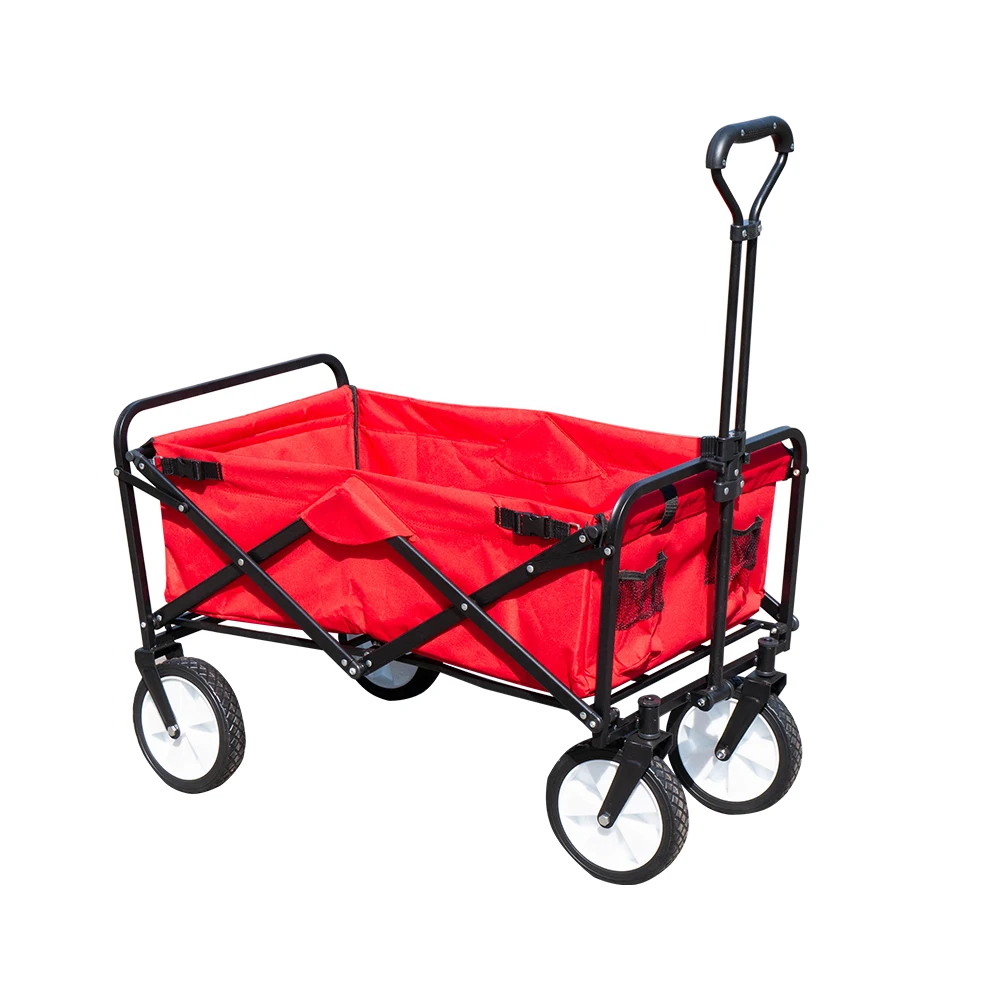 Cheap price used garden cart baby kids stroller folding wagon for beach camping