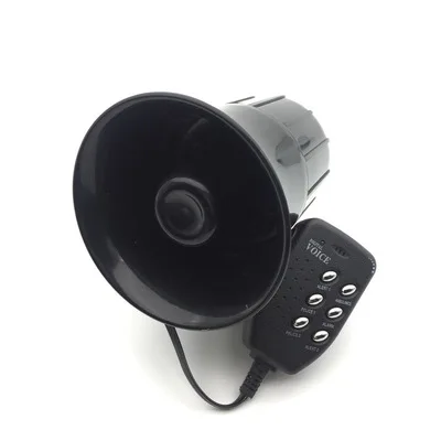 2020 новый супер громкий 7 тонов 100 Вт 12 в дБ Микрофон громкоговоритель сигнал тревоги гудок для грузовика автомобиля поезда лодки