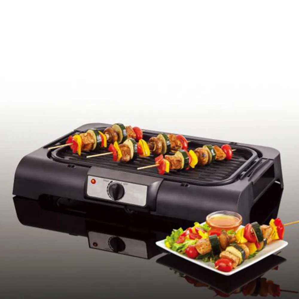 Electric griddle maker adjustable temperature control electric barbecue grill