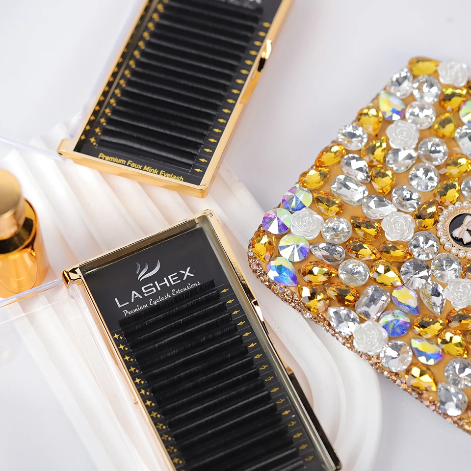 Wholesale price matte lash best quality cashmere mink volume lashes private logo eyelash extension Korean PBT fiber