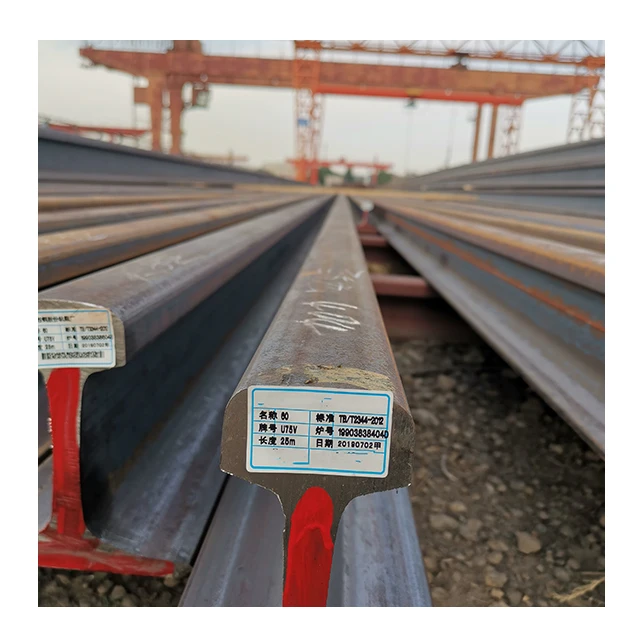 Y-Rail/Heavy Rail/Materials for Light Rail UIC54 UIC60 Rail Baotou High Grade Steel