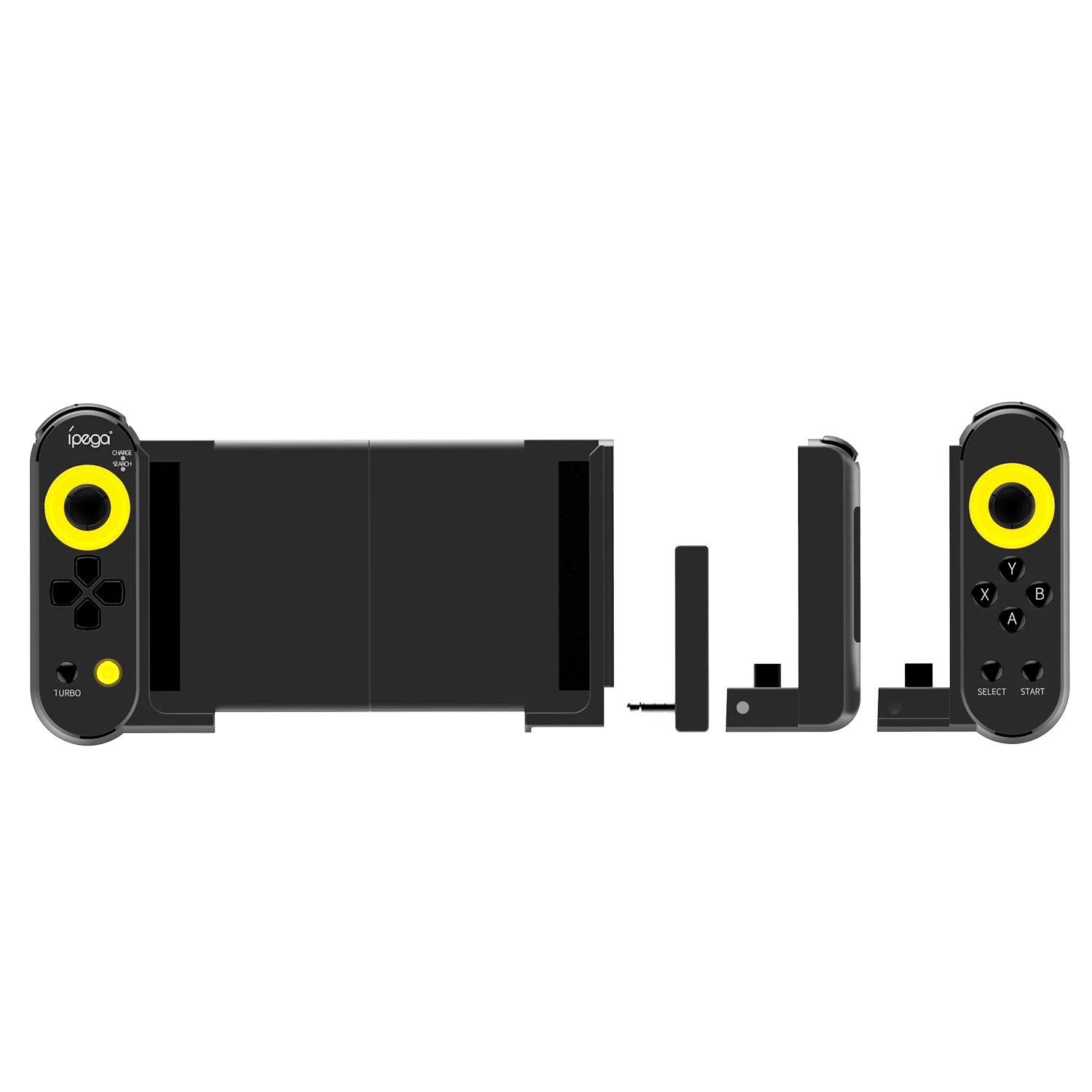 IPEGA-Extendable wireless gamepad telescopic game joystick is suitable for Nintendo Switch / Android / iOS game controllers