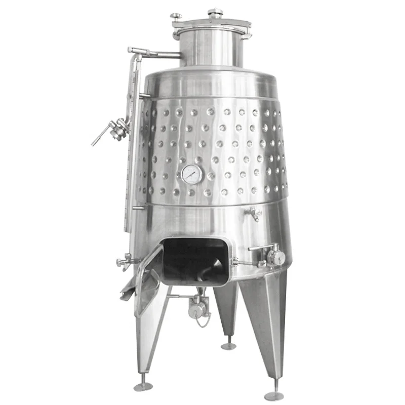 20BBL Winery Stainless Steel Conical Jacketed Fermenter Wine Fermentation