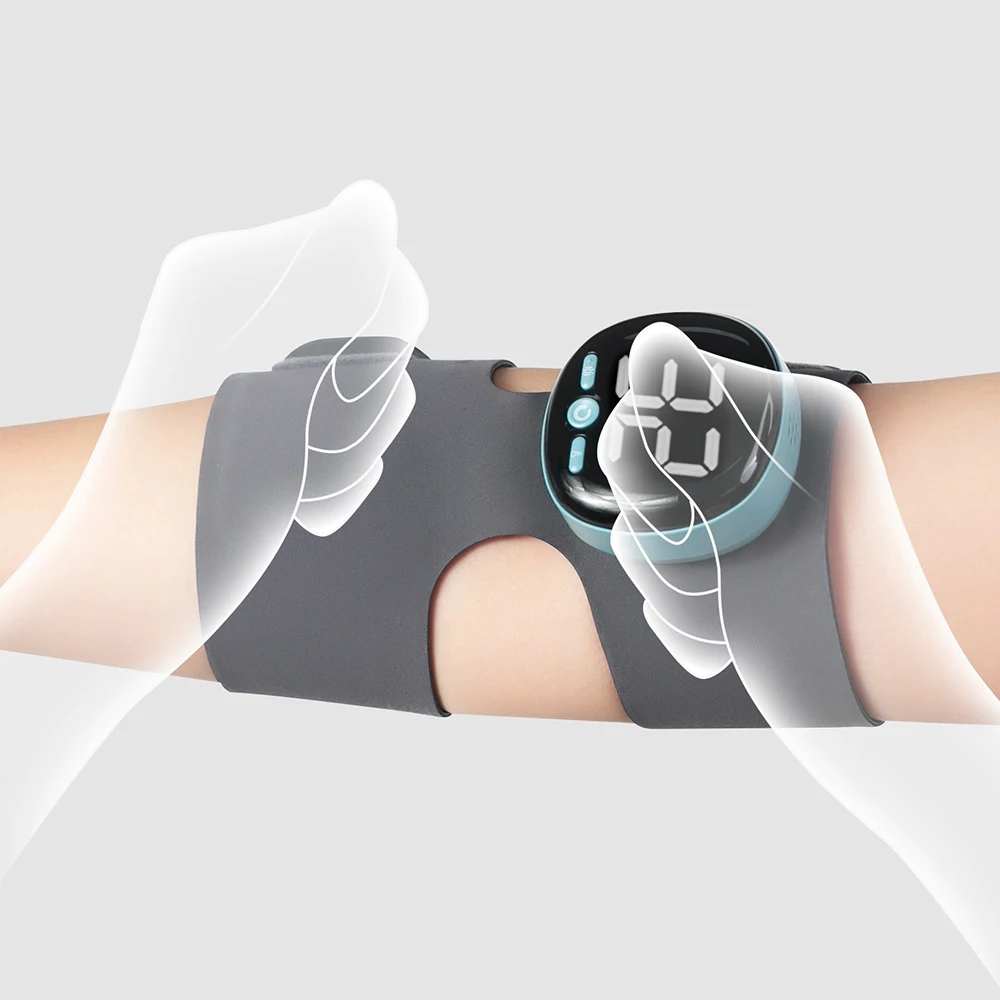 OEM Electric EMS TENS High Quality Portable Lightweight Neoprene Elbow Brace Pad Baseball Elbow Protector Brace