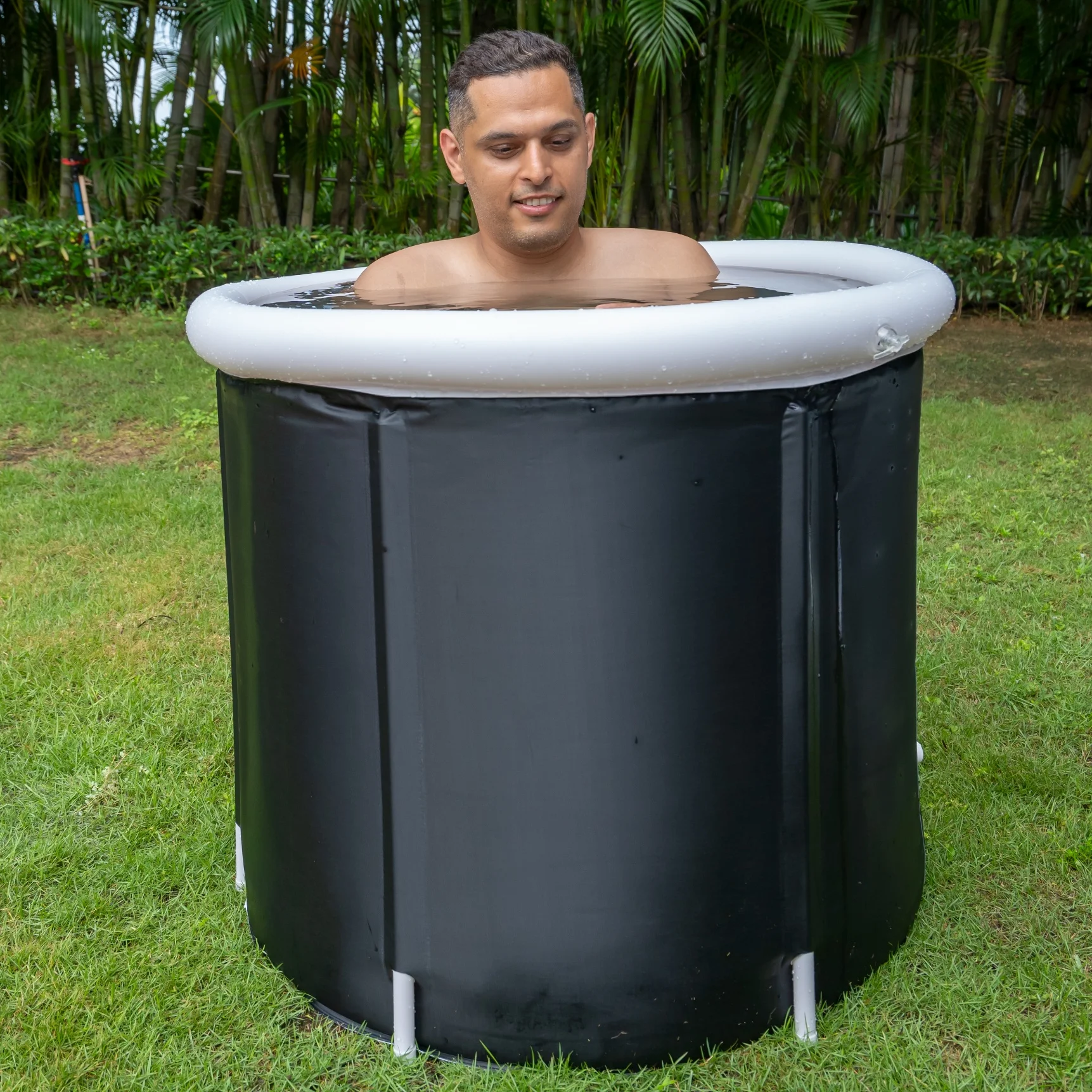 Ice Bath Tub Inflatable Recovery Cold Water Multi-layer Insulation Material Bath Tub With Complete Accessories