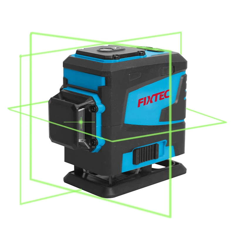 Самонивелирующийся зеленый лазерный уровень FIXTEC 12 линий с