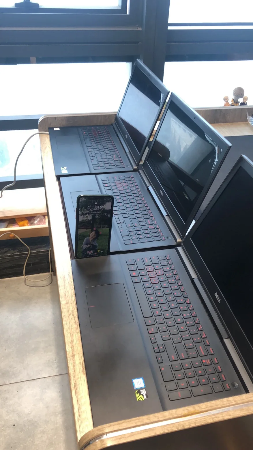 2022 FOR DELL 7567 Gaming Laptop Intel i7-7700HQ 8gb 128G SSD + 500G  GTX1050Ti(4G) 15.6 Inch