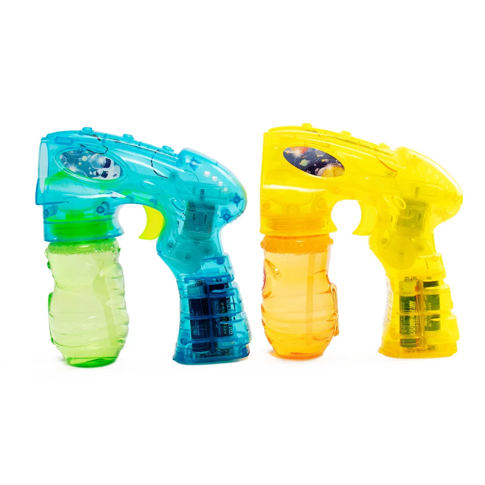 Китайская фабрика, оптовая цена, летний электрический пистолет для пузырей с пузырьковым раствором, сменный воздуходувка для пузырьков для детей