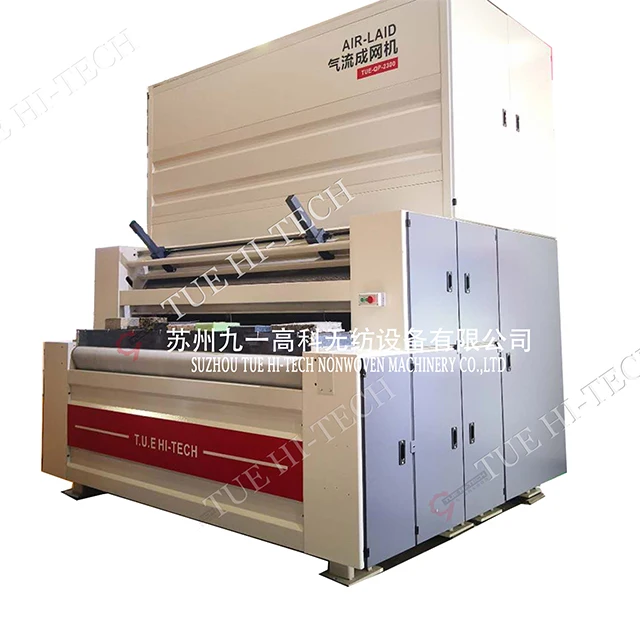 Suzhou TUE nonwoven machine airlay machine for waste felt production line