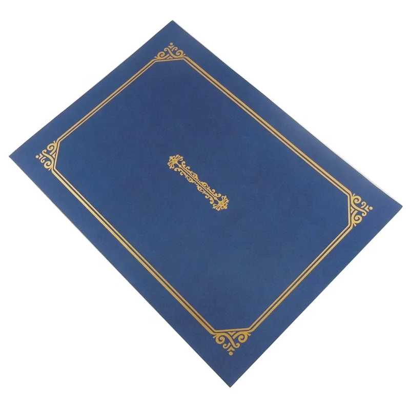 Чехол-папка с сертификатом выпускного диплома на заказ