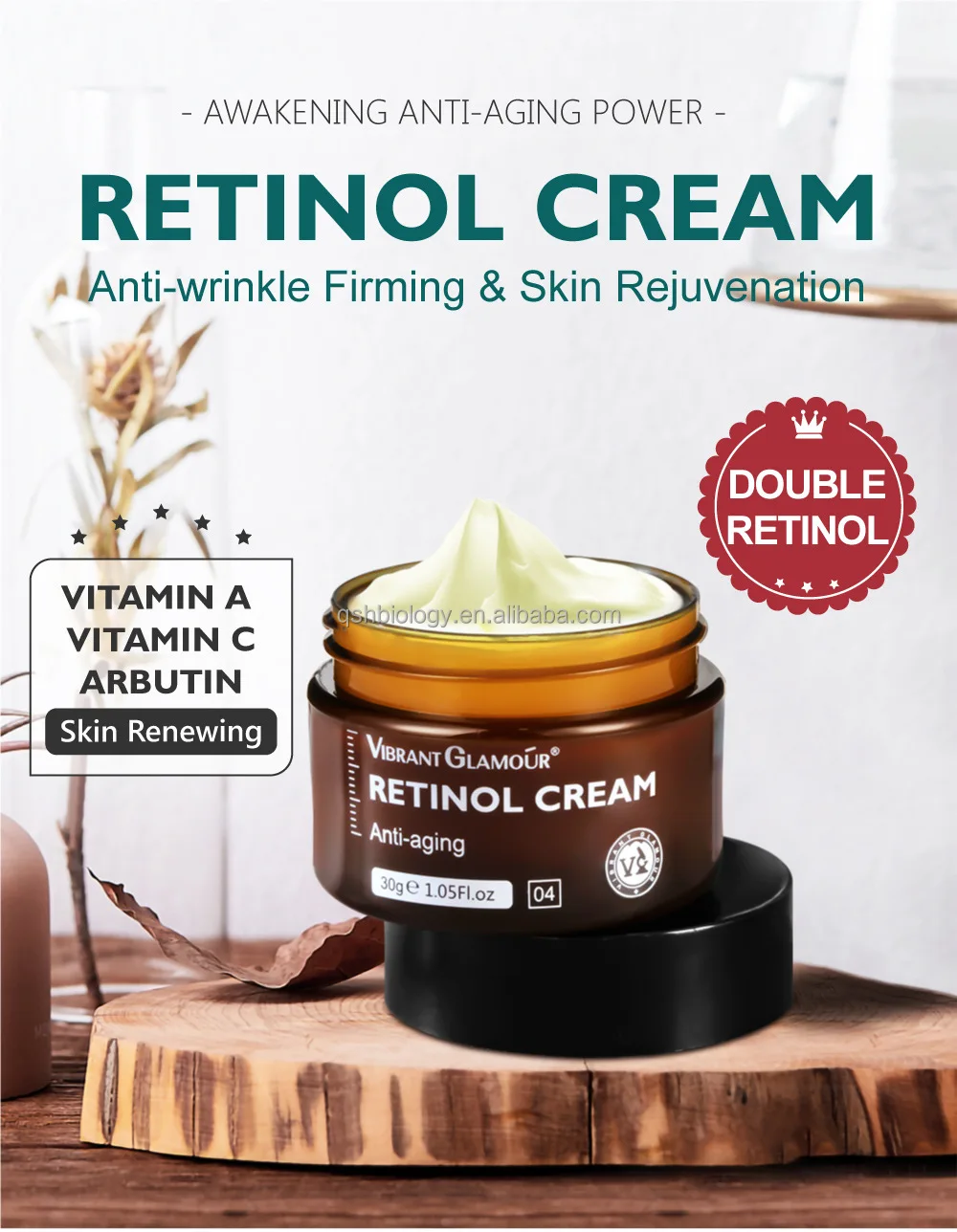 Face Moisturizer Moisturizing Facial Repair Night Anti Age Retinol Face Cream For Oily Skin Wrinkles Fine Line