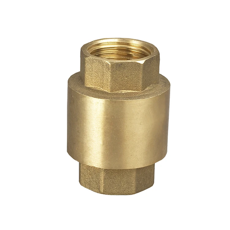 Made in China brass forged check valve for plumbing pipe system