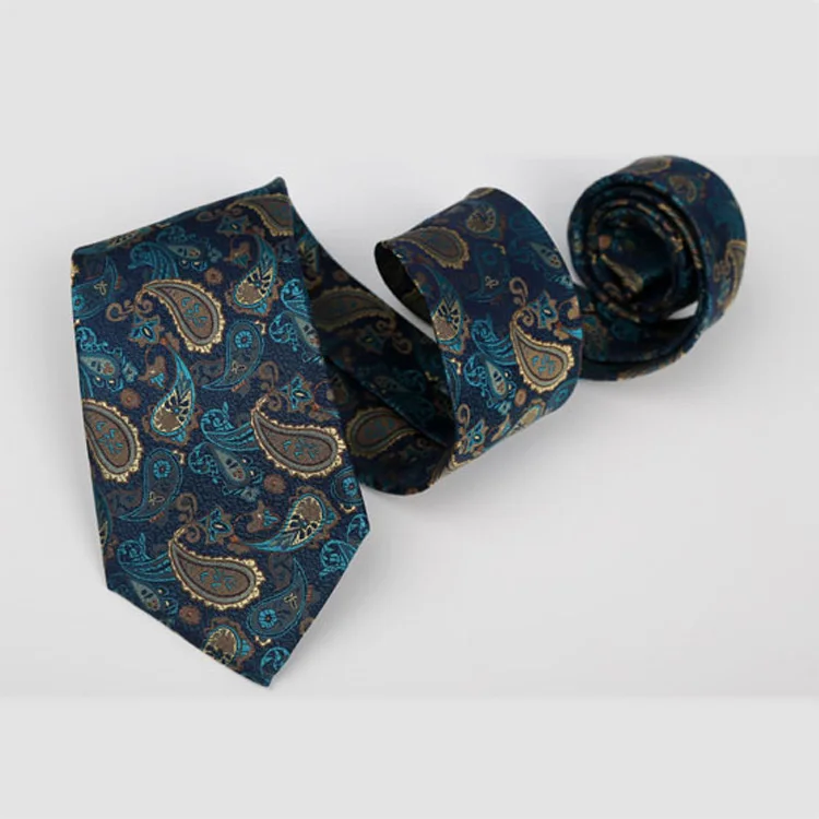 custom logo Private label and box Striped corbatas men silk ties Hanky Cufflinks 100% Silk Neck Ties set