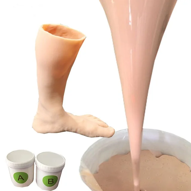 Raw Material Room Temperature Vulcanizing RTV -2 Liquid Silicone Rubber