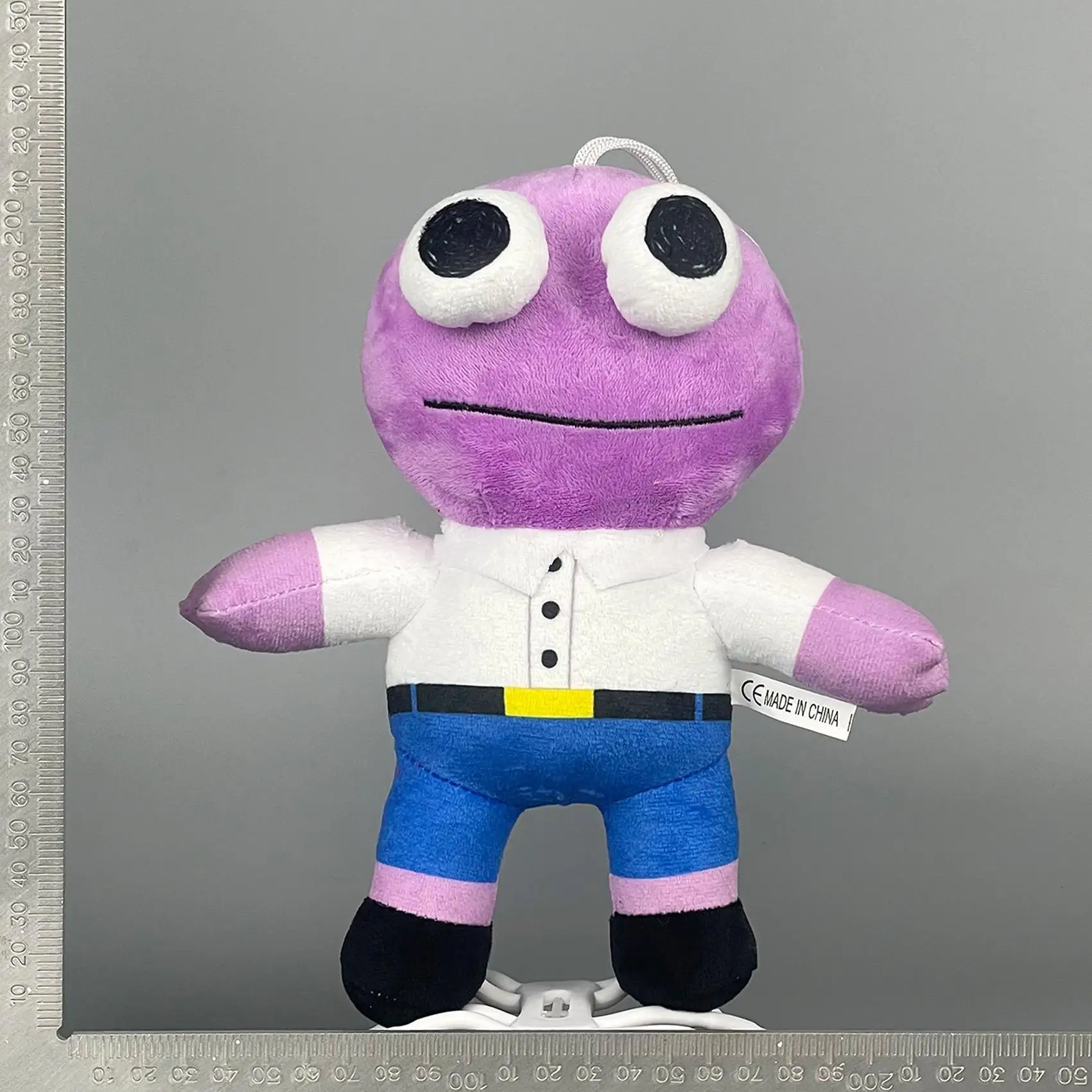 Aolan New Style Smiling Friends Plush Toy Green Sausage Mouth Doll Mr. Frog Purple Hat Little Green Doll Plush Toy