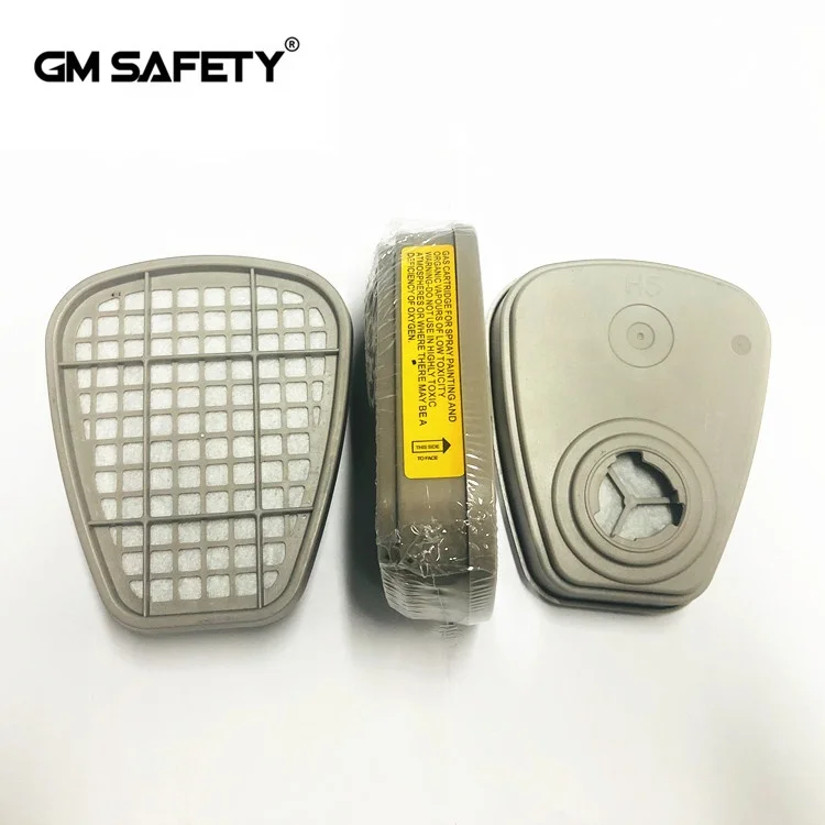 
Respirator Accessories Organic Vapour Acid Gas Protection Cartridge Air Filter E603 