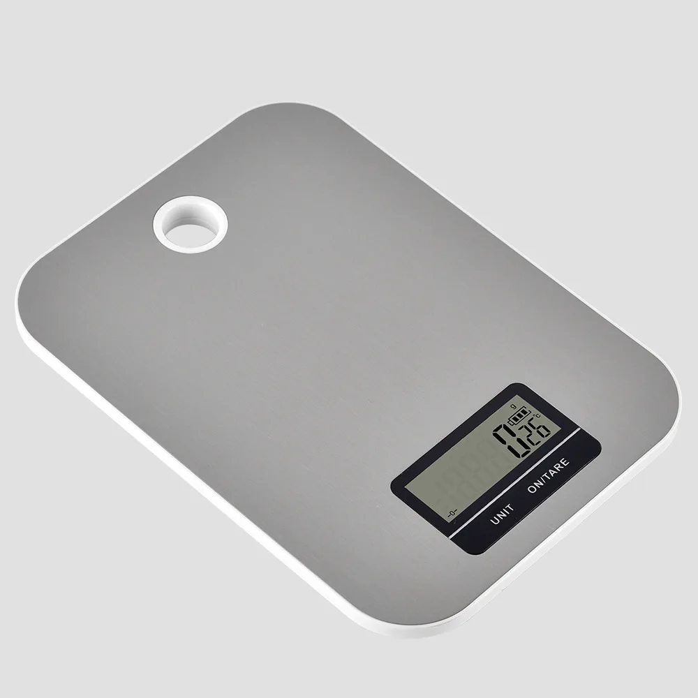 Hanging Hole Design Touch Panel Kitchen Scale Stainless Steel Electronic Kitchen Scale Kitchen Scale For Baking Ingredient