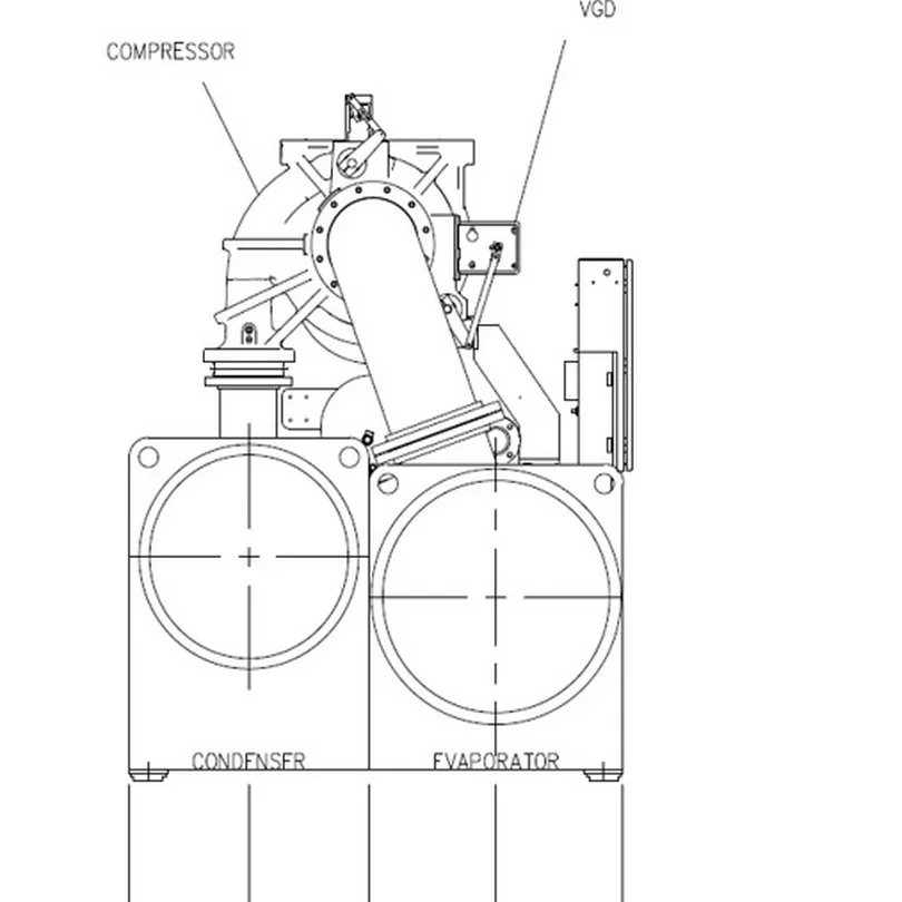 York Water - cooled centrifugal chiller