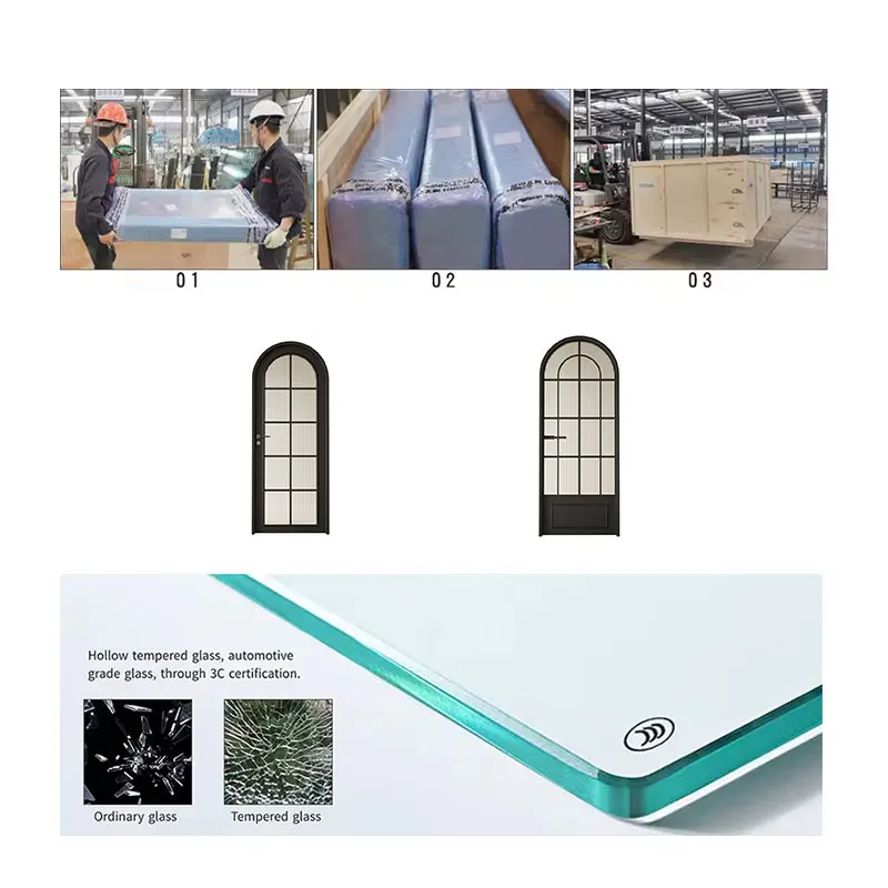 House Exterior Thermal Break Aluminium Profiles Glass Pocket Sliding Door Heavy Duty Patio Sliding Doors