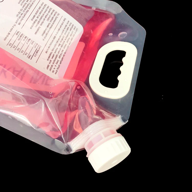 Large Capacity 3 Liters Plastic Drinking Alkaline Water Bags