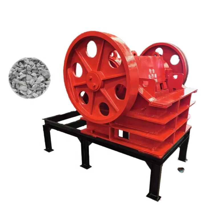 Простая в эксплуатации малая щековая дробилка мелкая Известняковая река для строительства