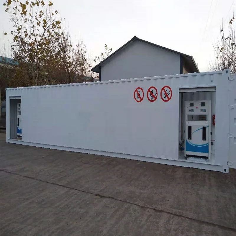 oil storage shipping container bunded oil store container