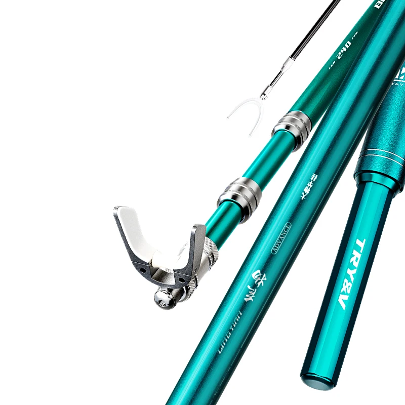 CWFRH011 Carbon fiber fishing rod holder adjustable retractable carp fishing rod brackets stand holder