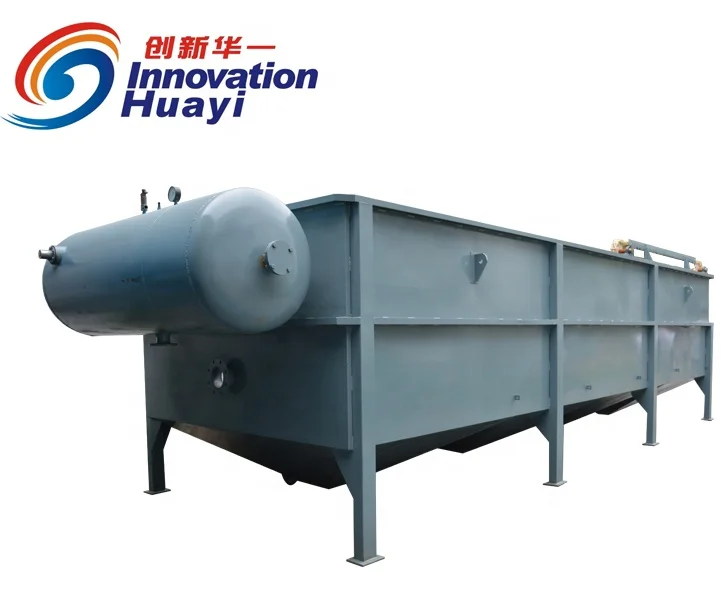 daf dissolved air flotation units for wastewater recycling system