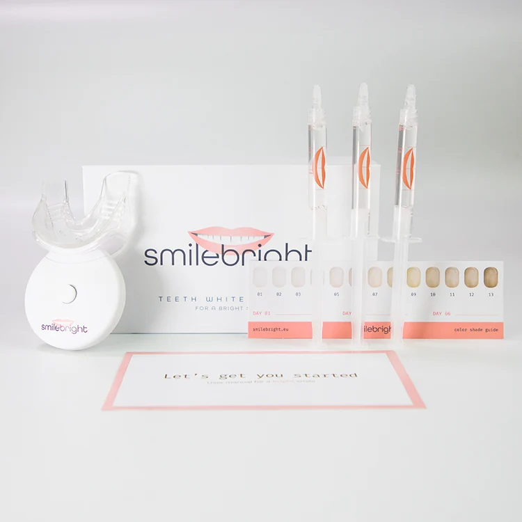 Instant White Smile 35% Carbamide Peroxide Teeth Whitener For Home Use  luxury 10 Mins Whitening Kit