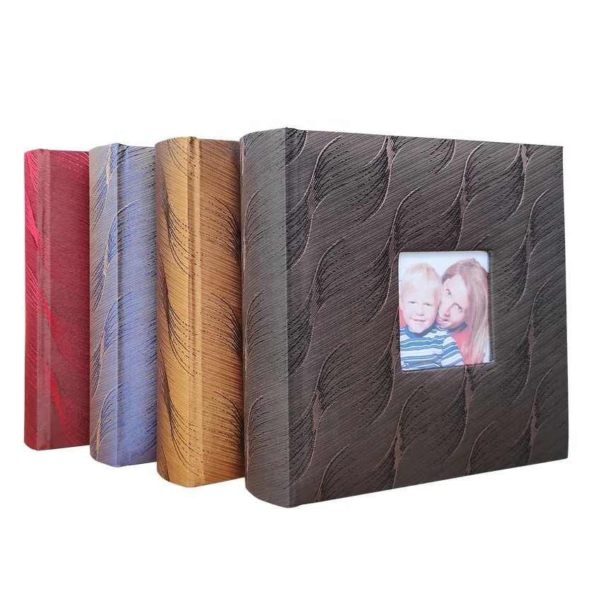Book bound  paper slip in photo book holds 4*6 4R 200 pictures 6x4 photo albums baby photo album