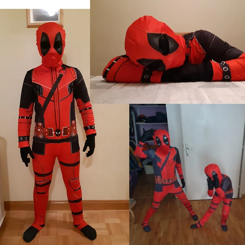 14 видов стилей горячая Супергероя человека-паука Bay человек Deadpool1 комбинезоны ботинки для Маскарадного костюма одежда взрослых Хэллоуин рождественской вечеринки комбинезон