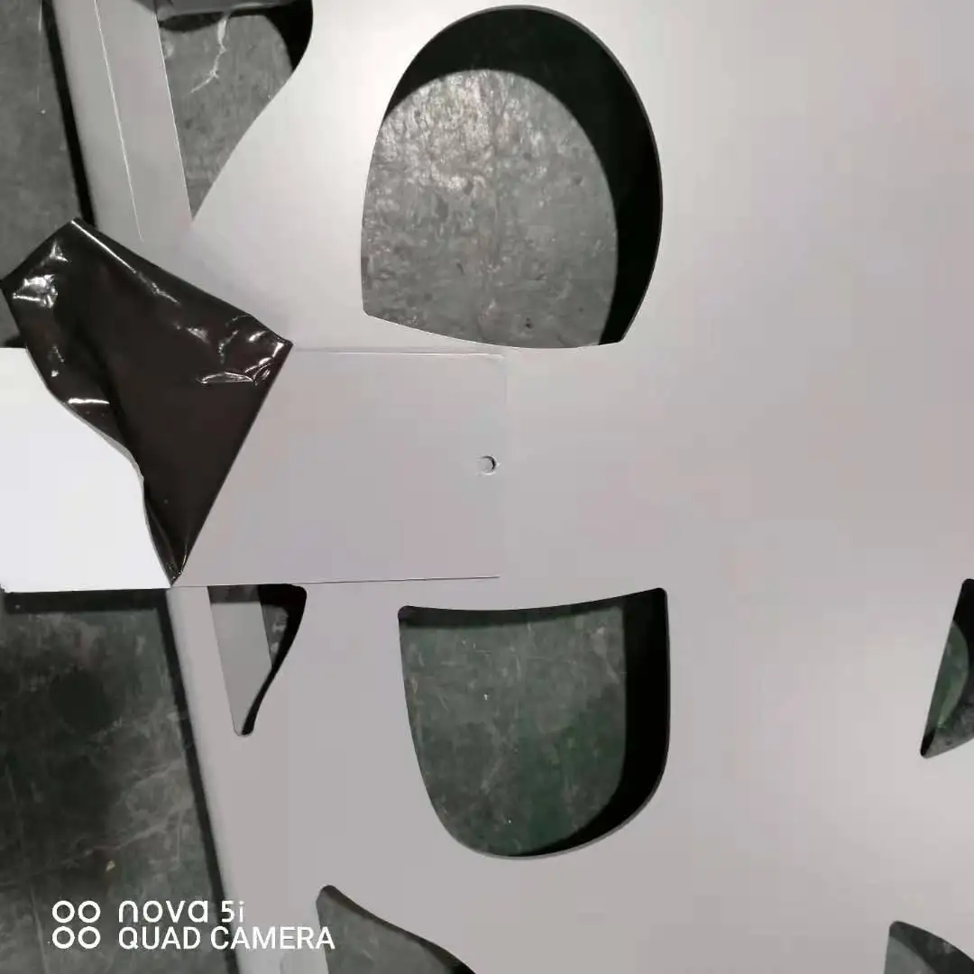 Decorative Aluminum Laser Cut Carved Panel for building curtain wall