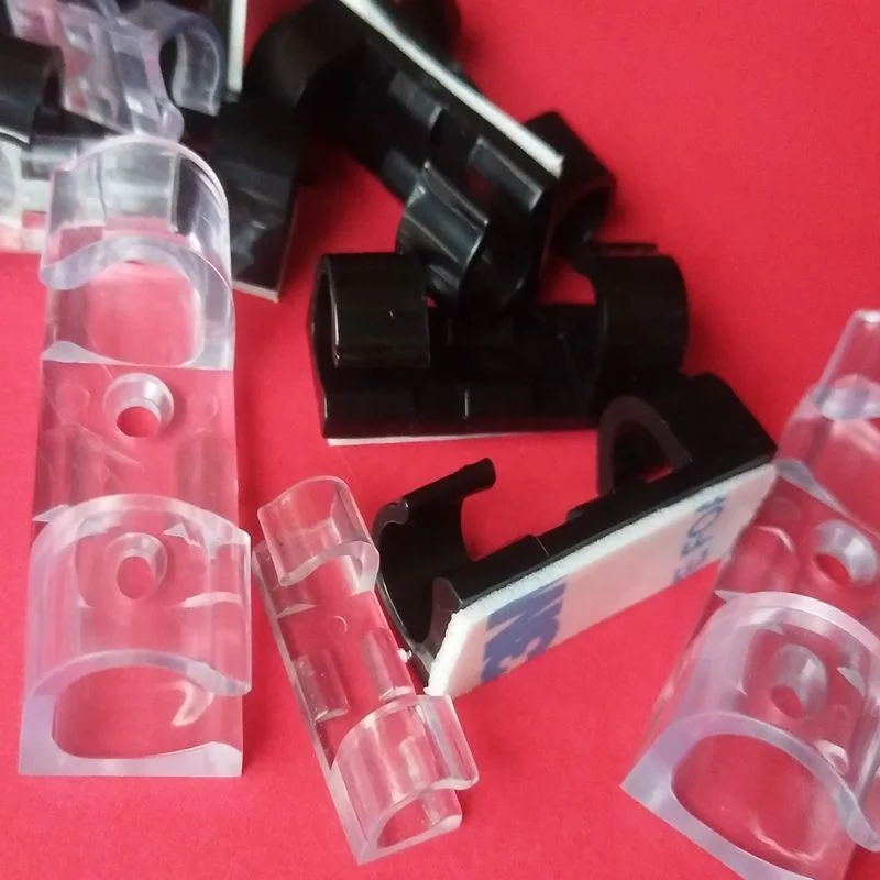 self-adhesive cable clamp finishing car charger wire USB wire