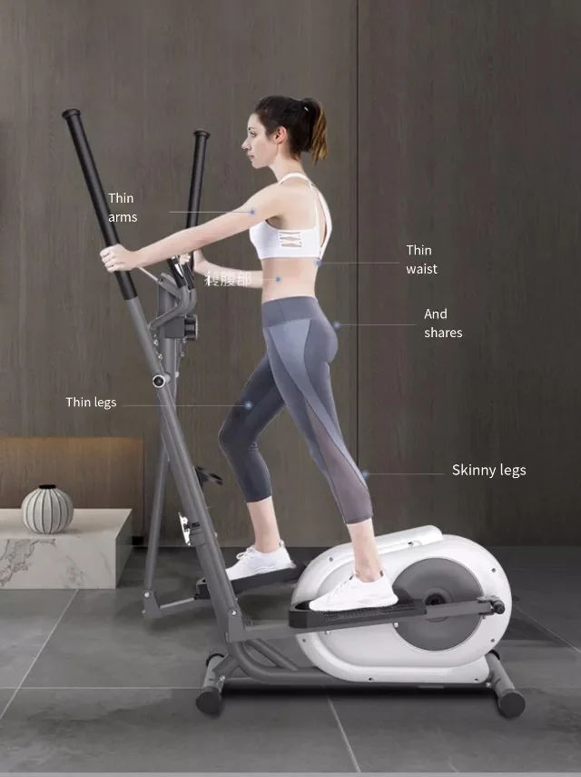 Home magnetic elliptical cross trainers indoor exercise bike elliptical trainers